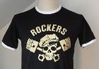 T-shirt Rockers - noir et blanc