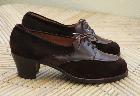  Chaussures vintage des années 1940 - Pointure 35,5 et 36,5