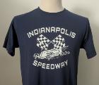 T-shirt Indianapolis Speedway - bleu - dessin blanc